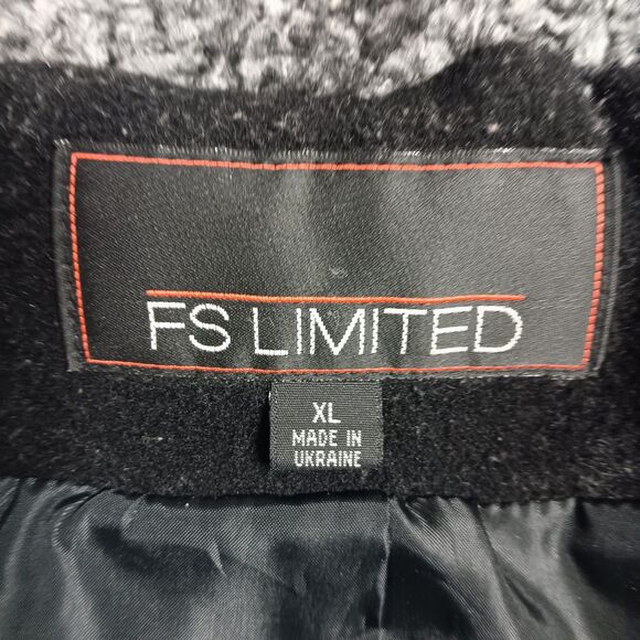 Vintage Barn Chore Coat Wn XL Black Wool Sherpa Lined Hood Winter Old Money 90s - Picture 8 of 10